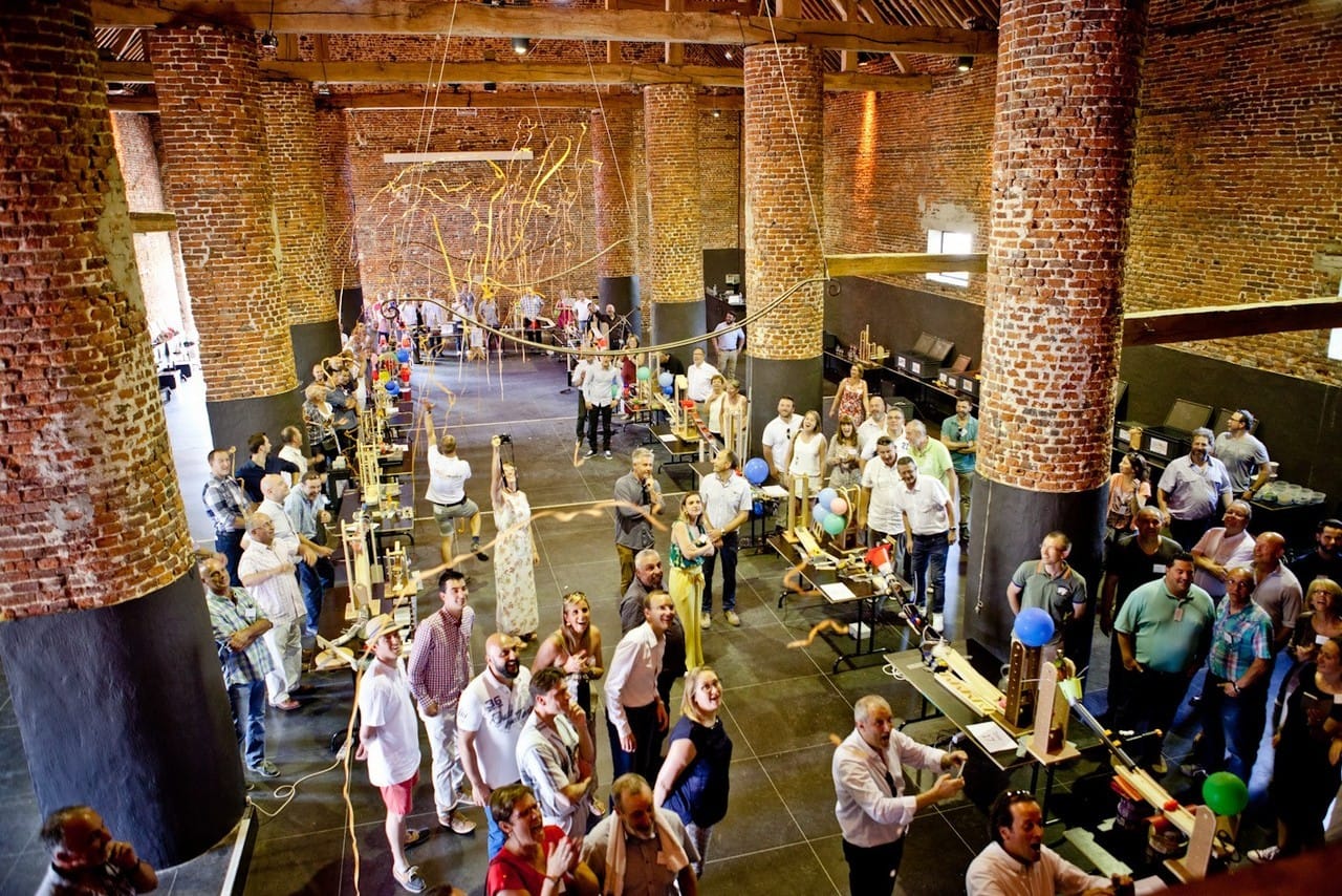 Teambuilding encadrée par des professionnels pour une organisation publique