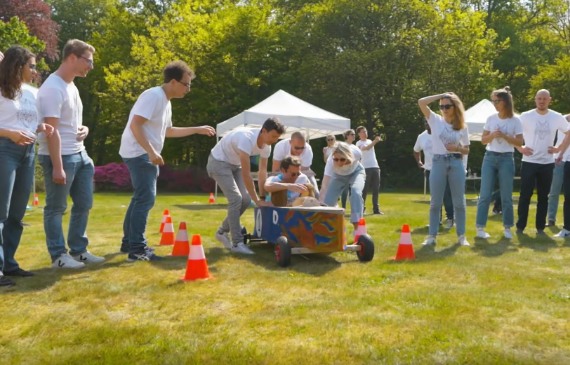 Deloitte koos voor een outdoor teambuilding met wow-factor