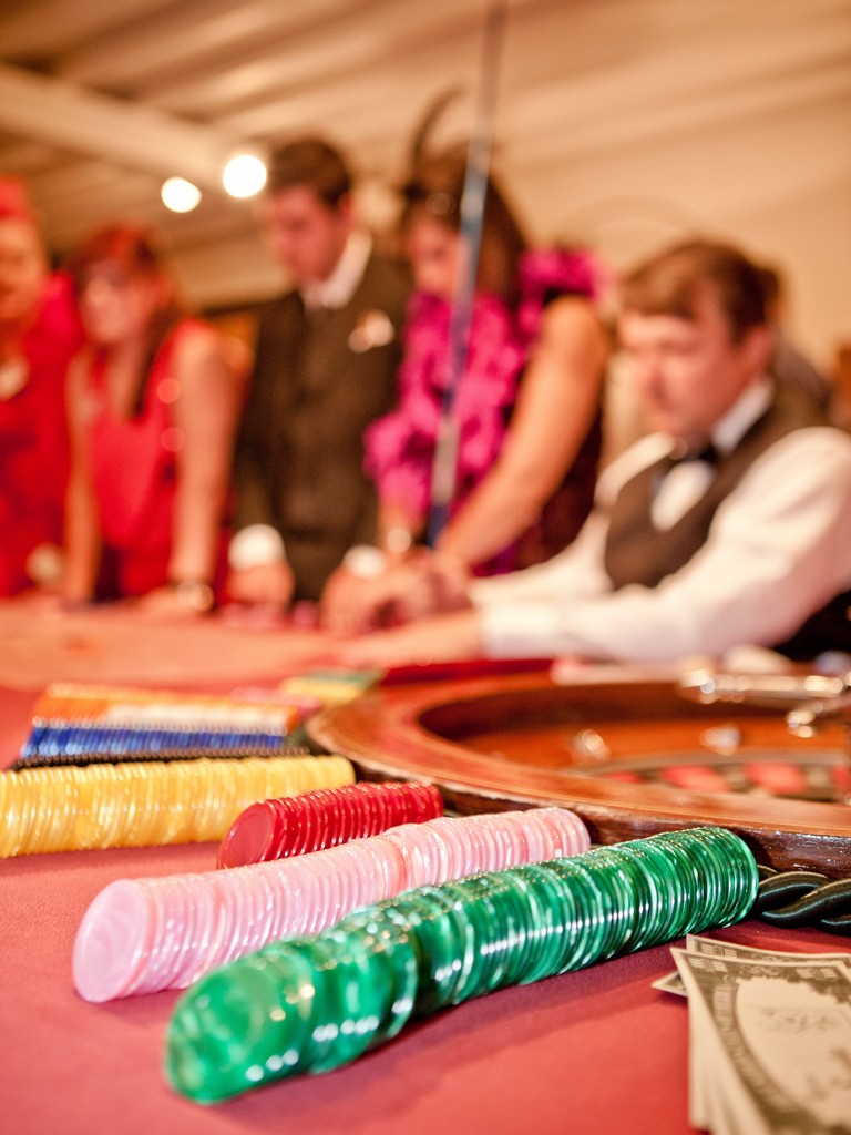 Professional croupiers