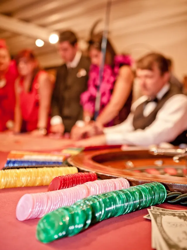 Professional croupiers